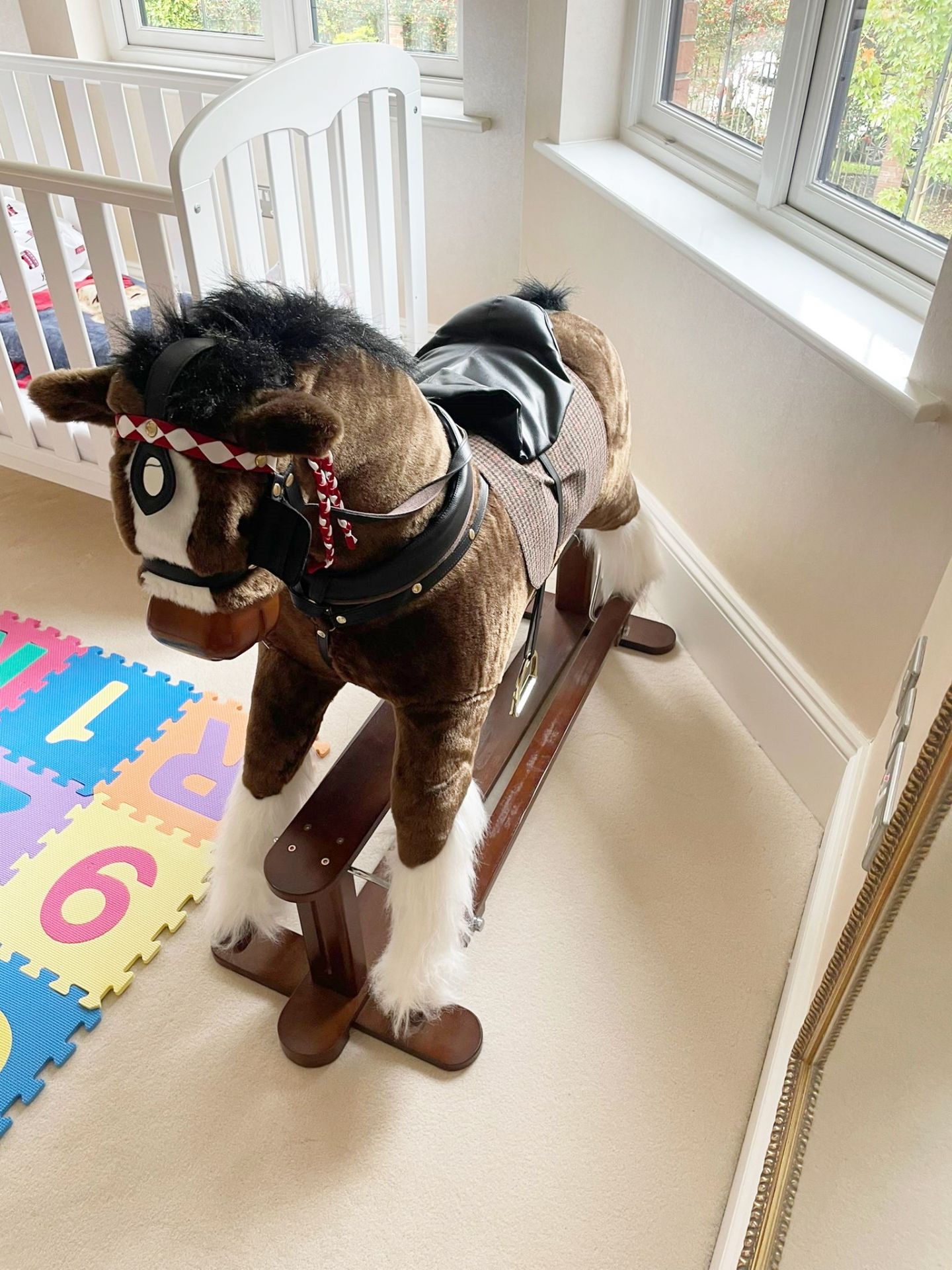 1 x Mamas And Papas Rocking Horse To Be Removed From An Exclusive Property In Wilmslow  - CL693 - NO - Image 3 of 8