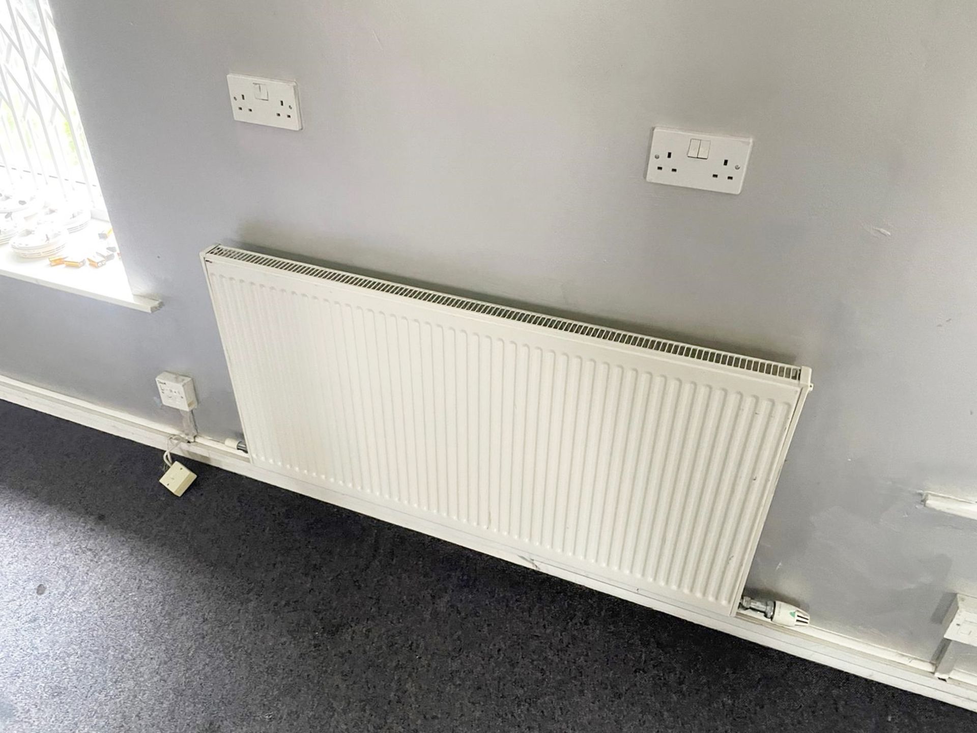 4 x Central Heating Radiators 120(W) x 60cm(H) - To Be Removed From An Executive Office - Image 3 of 3