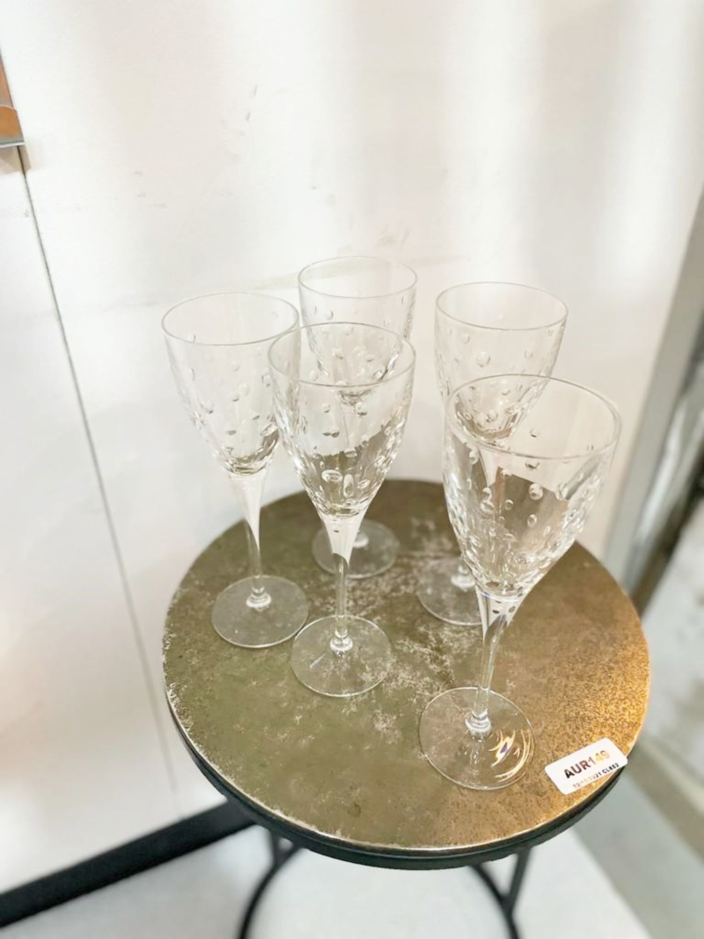 5 x Cristal Duran Wine Glasses - Ref: AUR149 - CL652 - Location: Altrincham WA14 Dimensions:????This - Image 3 of 3