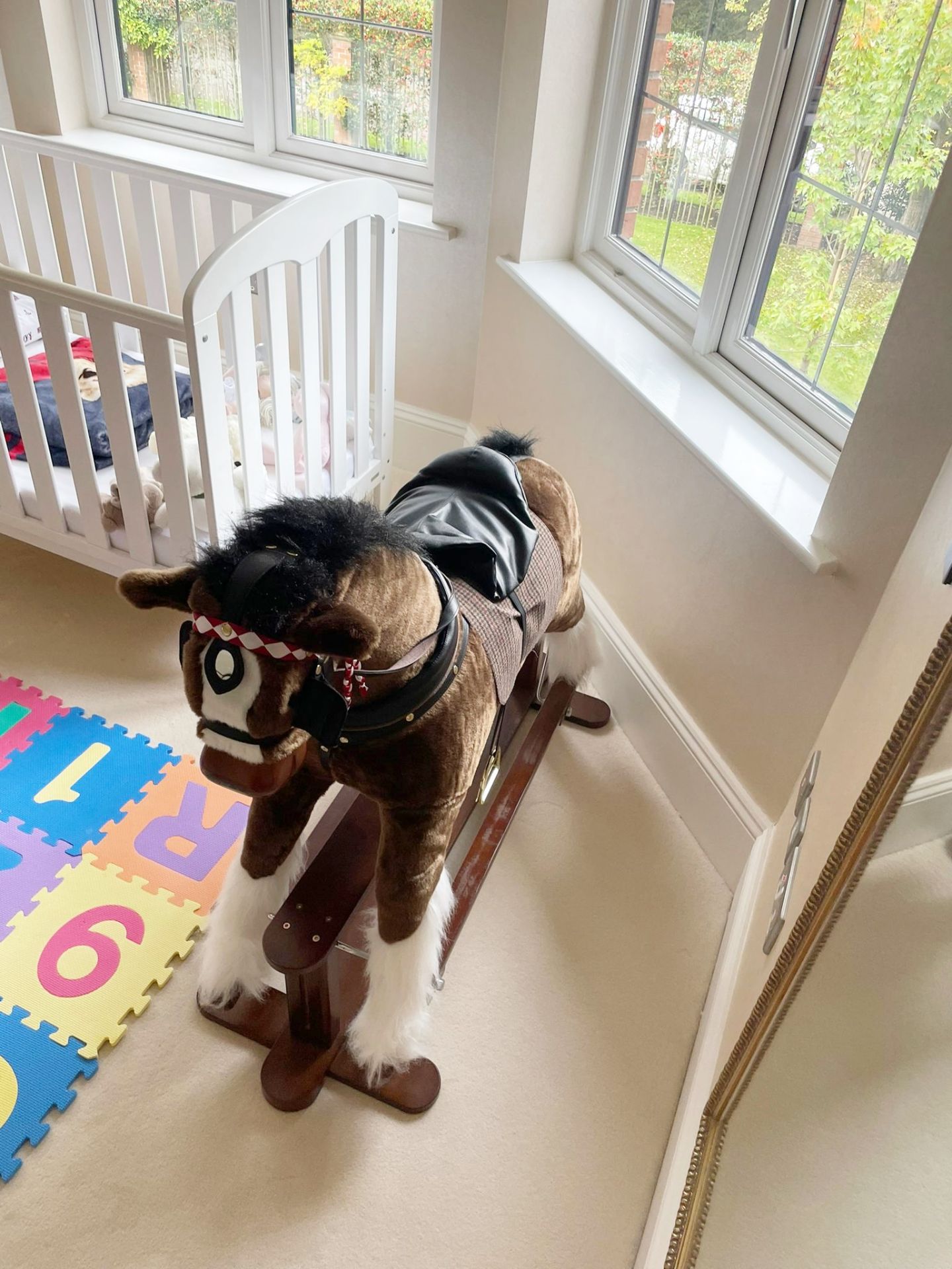 1 x Mamas And Papas Rocking Horse To Be Removed From An Exclusive Property In Wilmslow  - CL693 - NO - Image 6 of 8