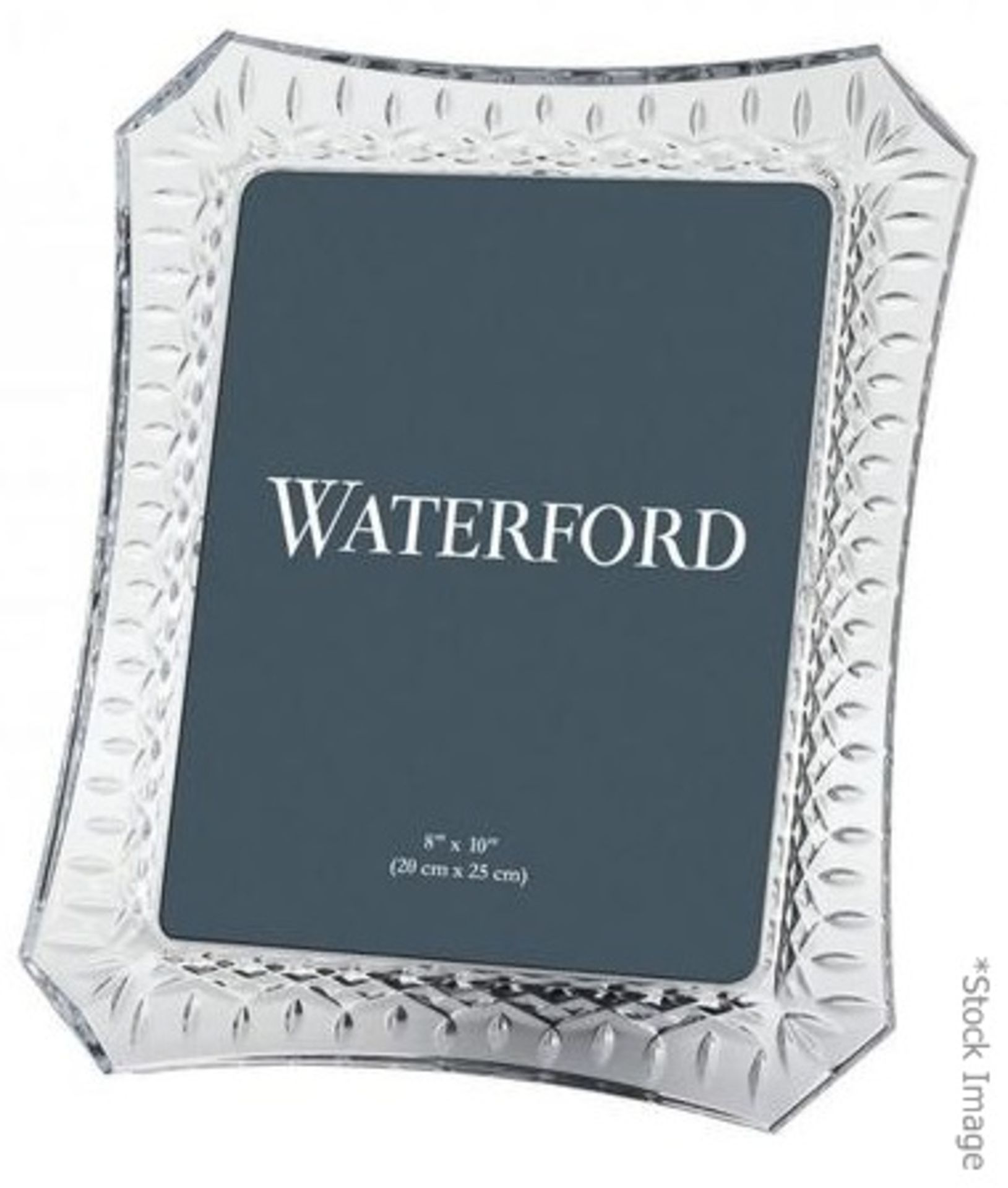 1 x Waterford 'Lismore' Crystal 8 x 10 Large Photo Frame - Original RRP £160.00 - Read Description