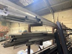 1 x Assorted Lot of Aluminium and Stainless Steel Metal Sections Including Tubing, Box Sections