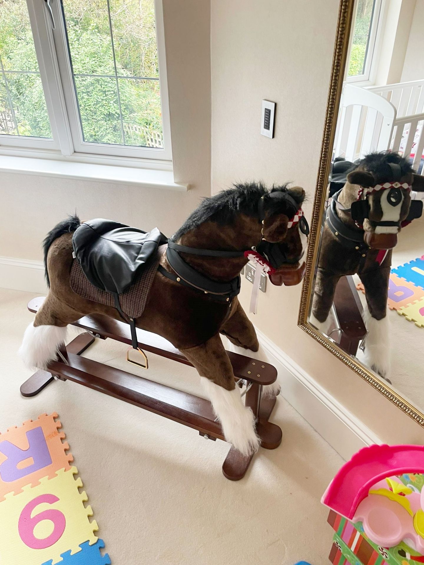 1 x Mamas And Papas Rocking Horse To Be Removed From An Exclusive Property In Wilmslow  - CL693 - NO - Image 8 of 8