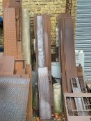 Approx 50 x Pieces of Steel and Checker Plating - Mostly 2m in Length - Ref: GCI1019 - CL705 -