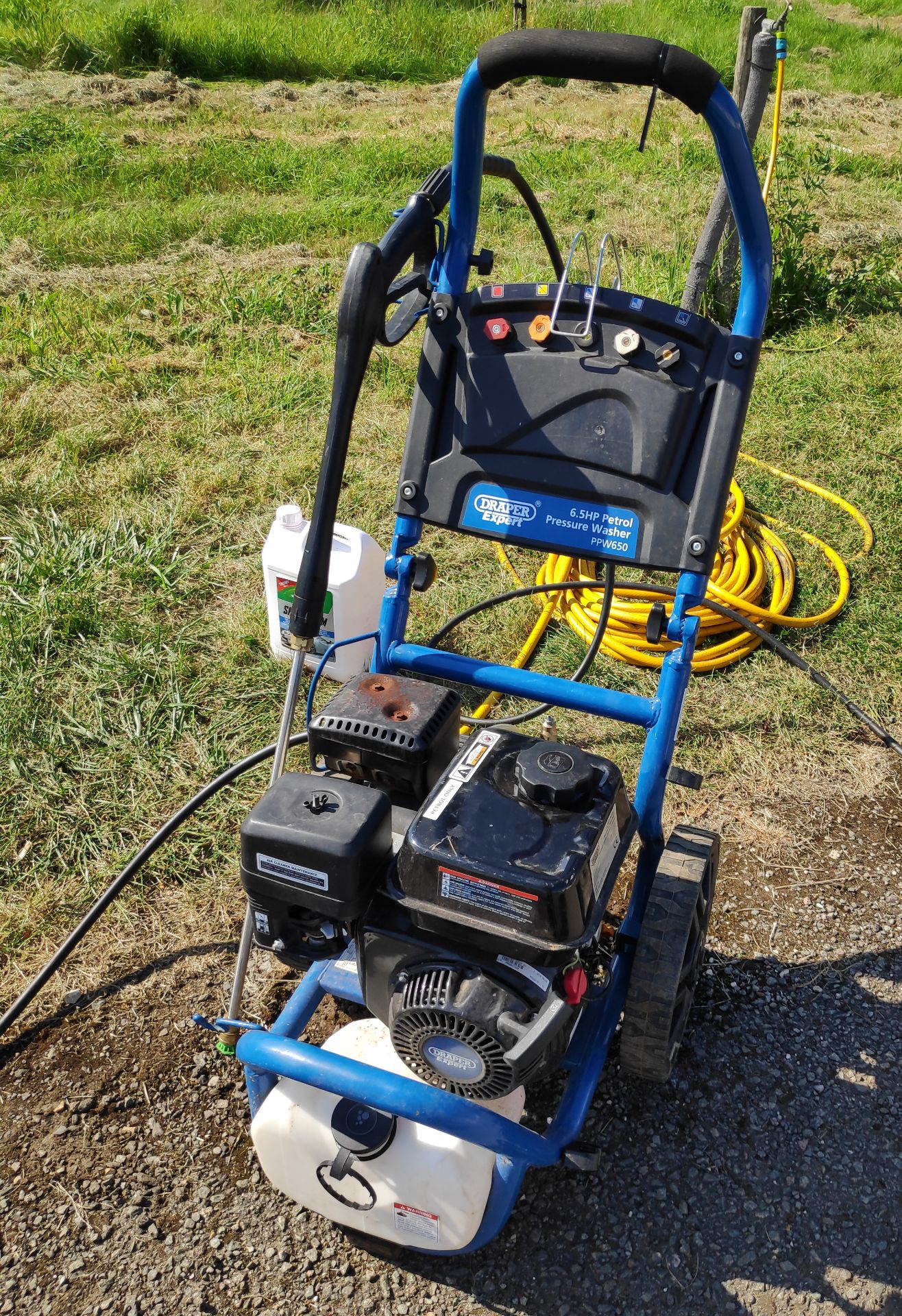 1 x Draper Expert 6.5Hp Petrol Pressure Washer PPW650 - CL011 - Location: Corby, Northamptonshire - Image 8 of 10