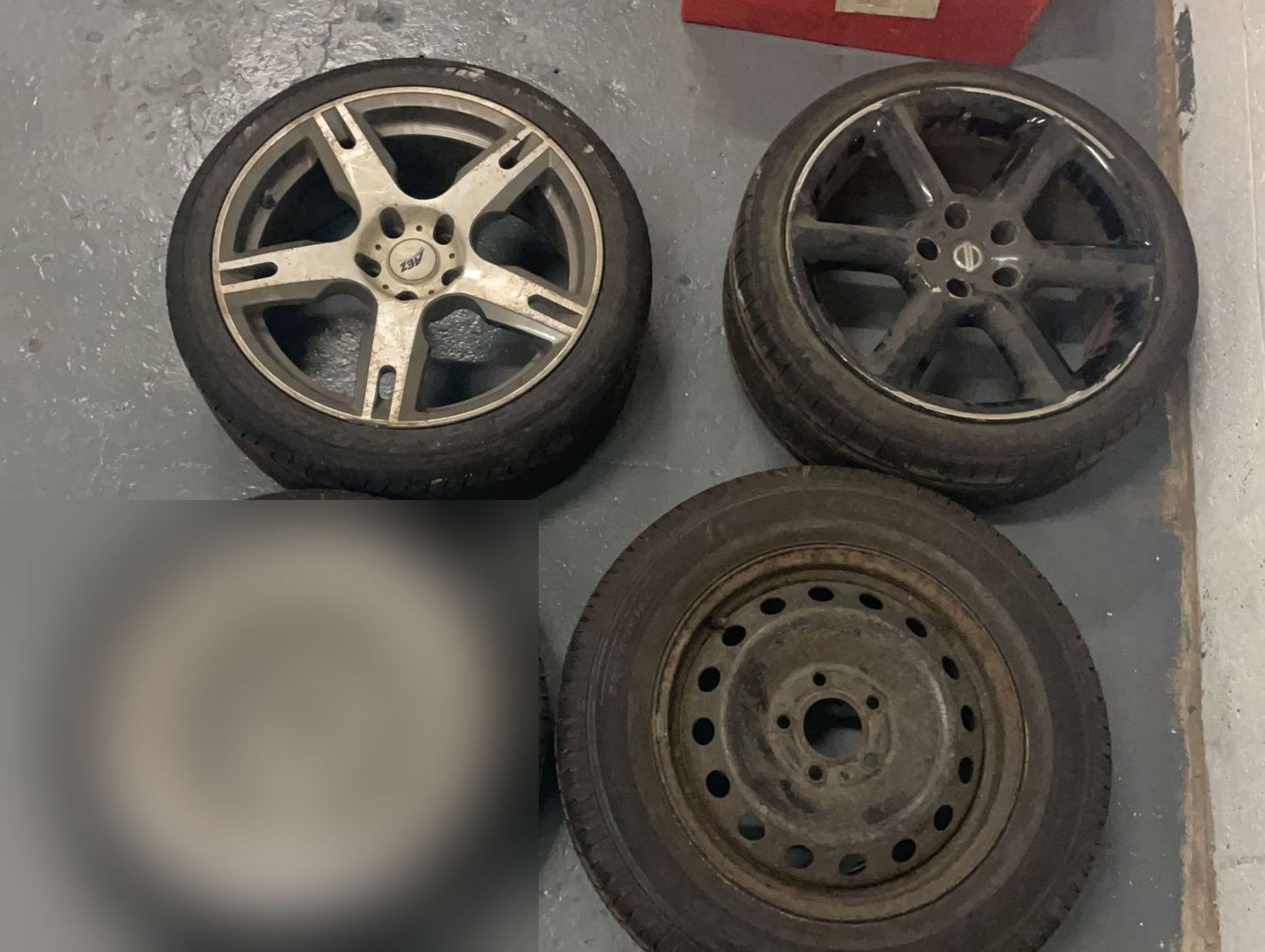 3 x Assorted Wheels - CL011- Location: Corby, Northamptonshire