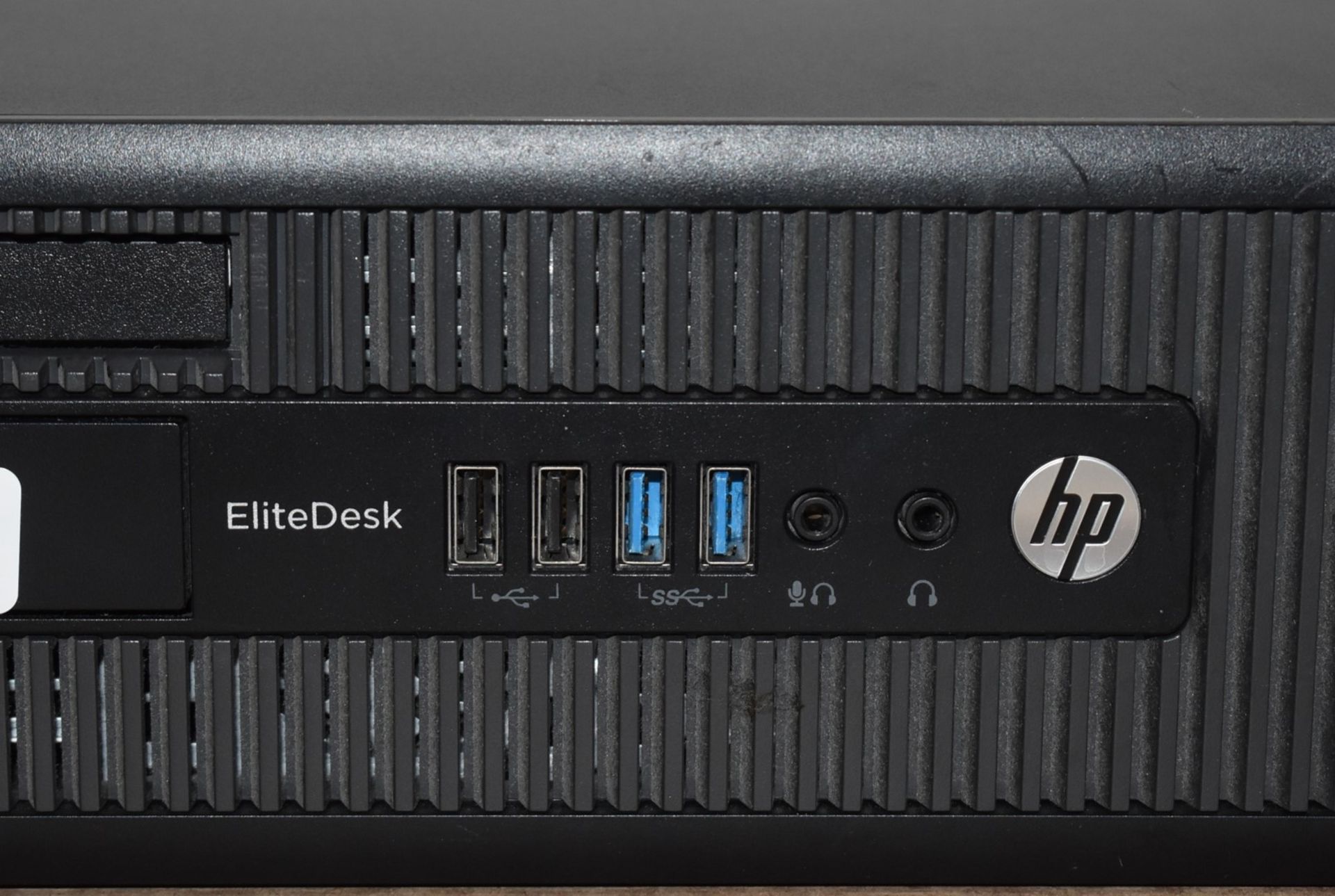 1 x HP Elite Desk 800 G1 SFF Desktop PC - Features an Intel i7-4770 3.4hz Quad Core Processor, 8gb - Image 6 of 7