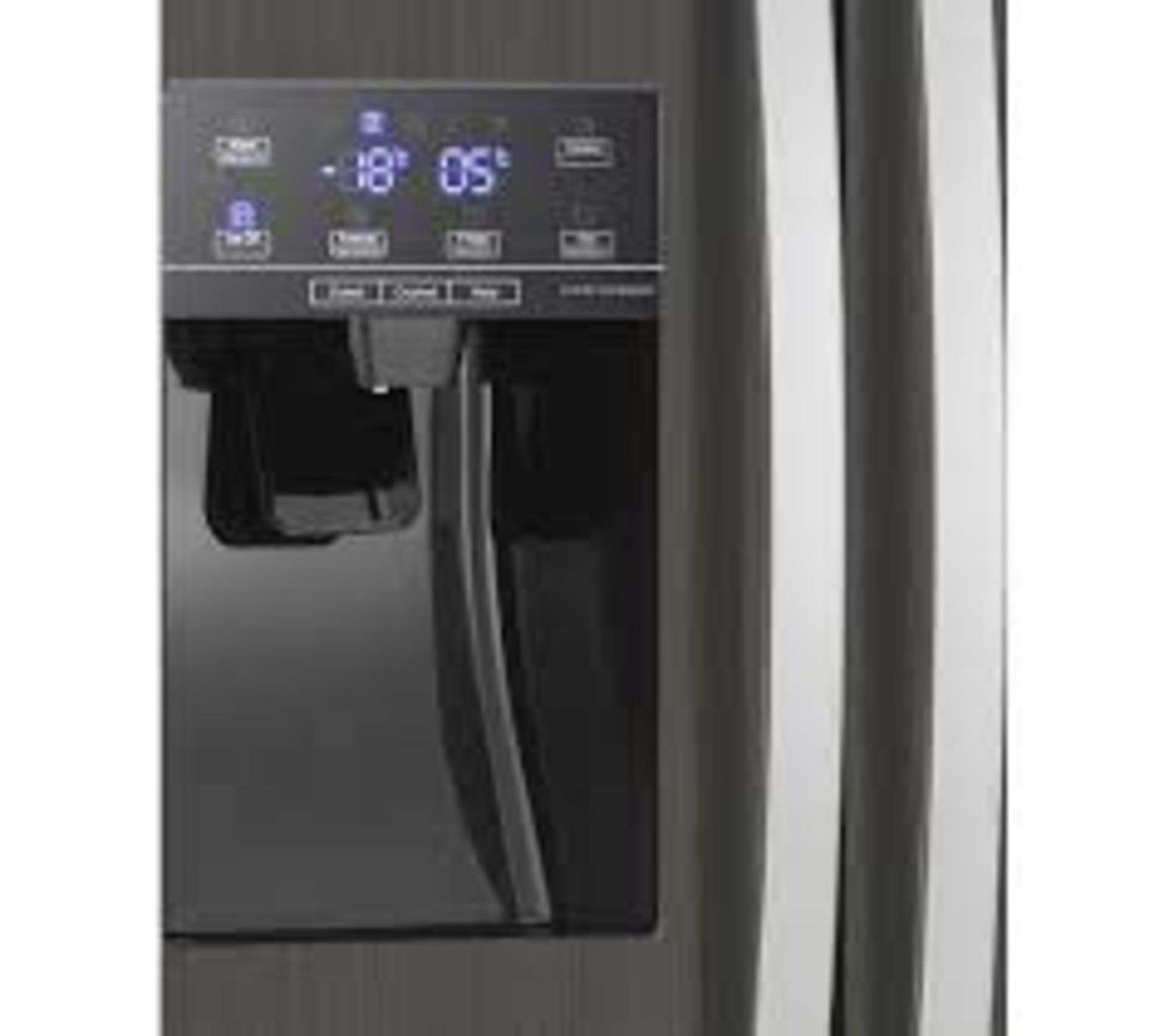 1 x Kenwood KSBSDiX20 Stainless Steel American Style Fridge Freezer With Water and Ice Dispenser - Image 4 of 8