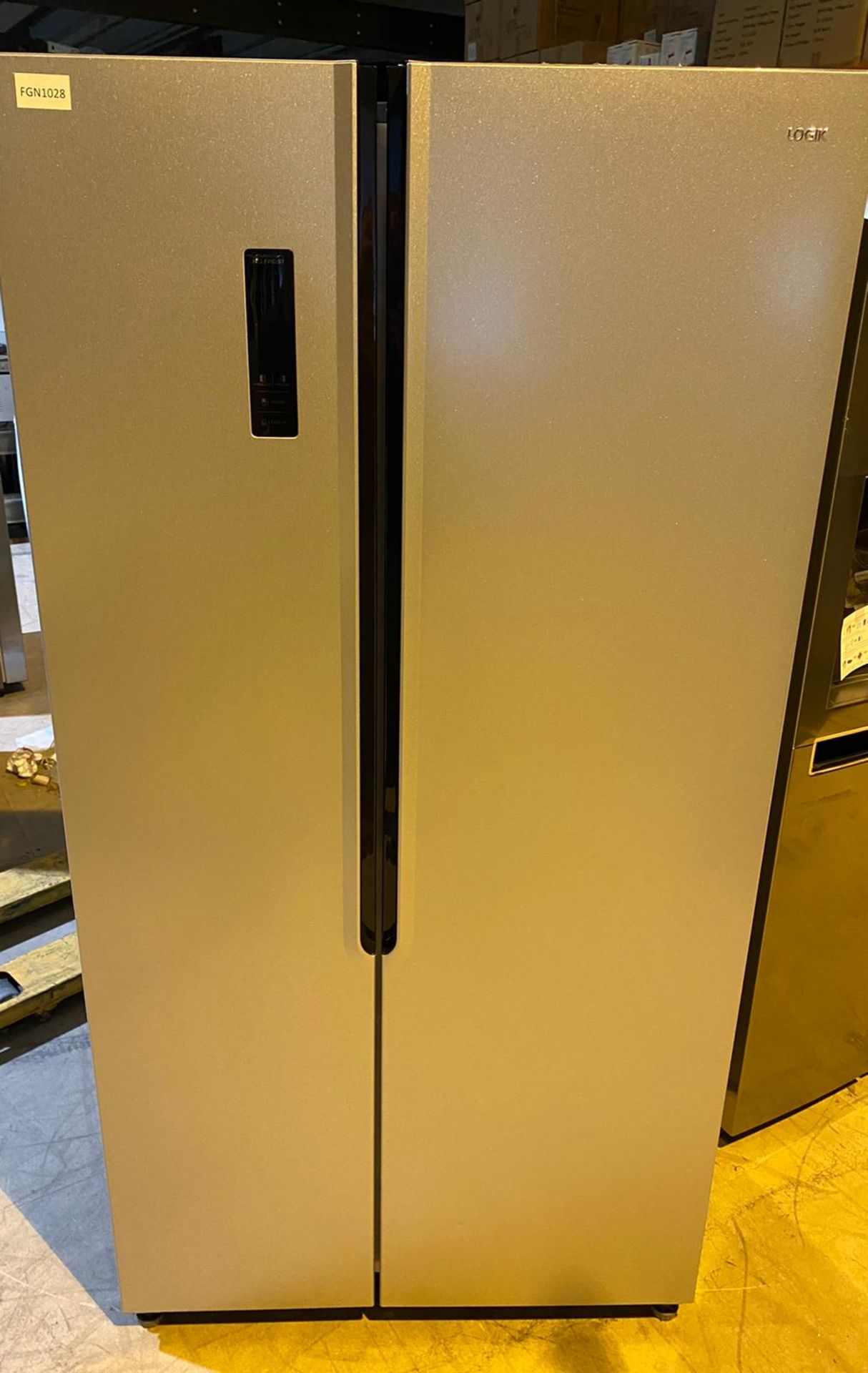 1 x Logik LSBSS20 Silver American Style Fridge Freezer - Unused With Warranty - RRP £629 - Ref: - Image 5 of 6