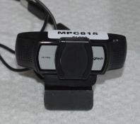 1 x Logitech 1080p Webcam - Ref: MPC815 - CL678 - Location: Altrincham WA14