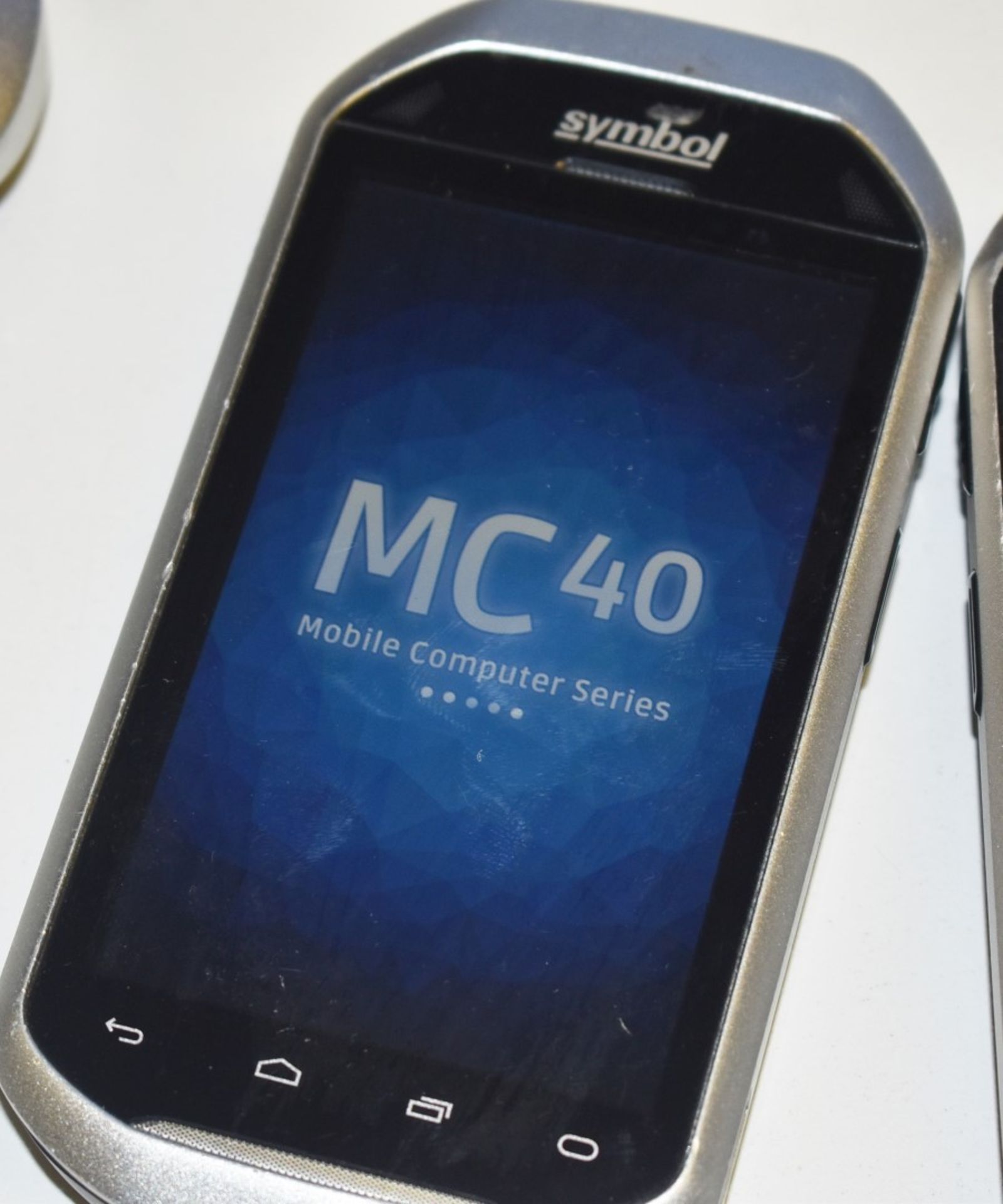 5 x Zebra Symbol MC40 1D 2D Barcode Scanner PDA Handheld Computes - Includes Charging Dock, Power - Image 7 of 12