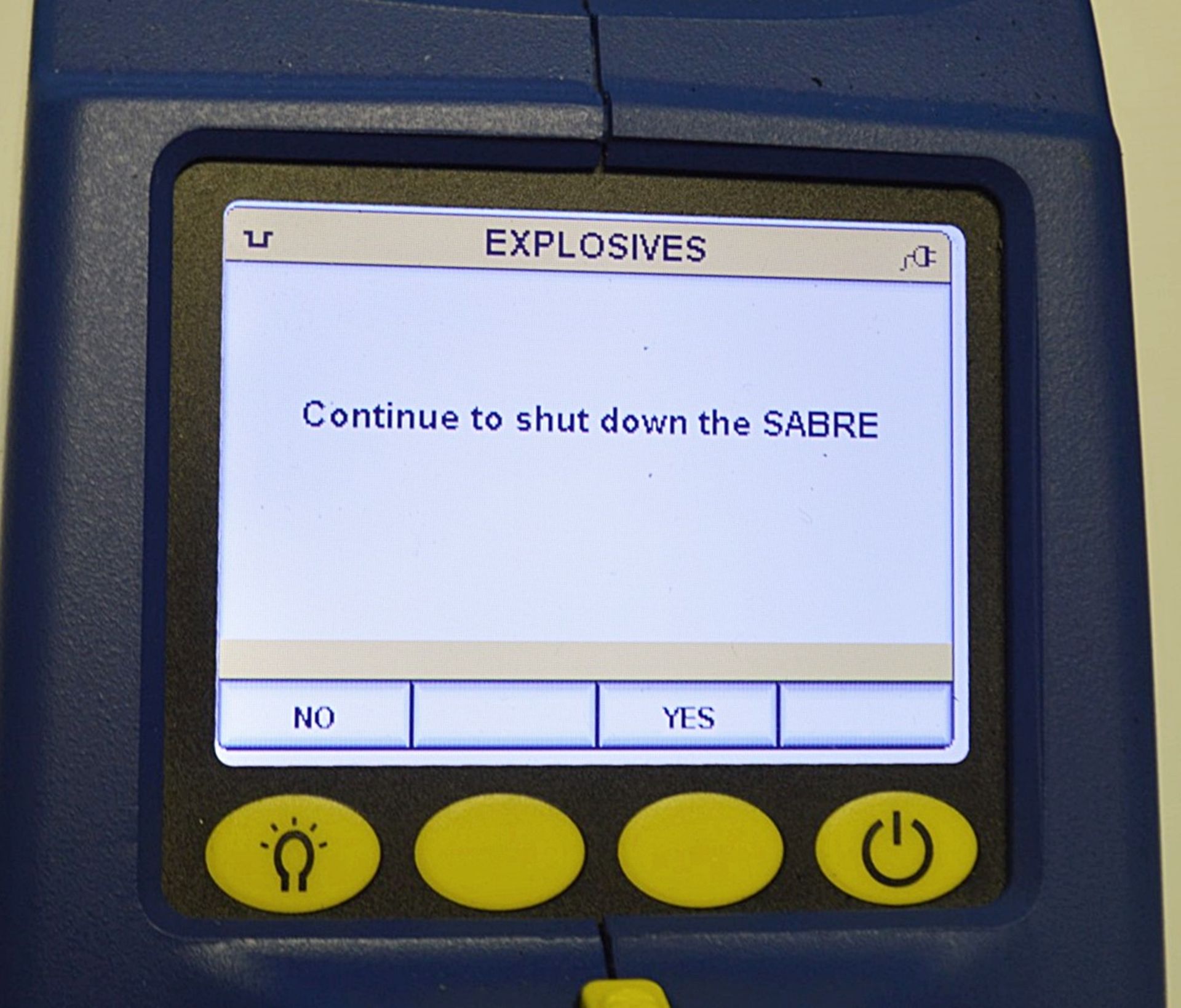 1 x SABRE™ 5000 Handheld Trace Detector - For Explosives, Chemical Agents And Toxic Chemicals - Image 8 of 31