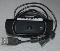 1 x Logitech Full HD 1080p USB Webcam - Ref: MPC813 - CL678 - Location: Altrincham WA14