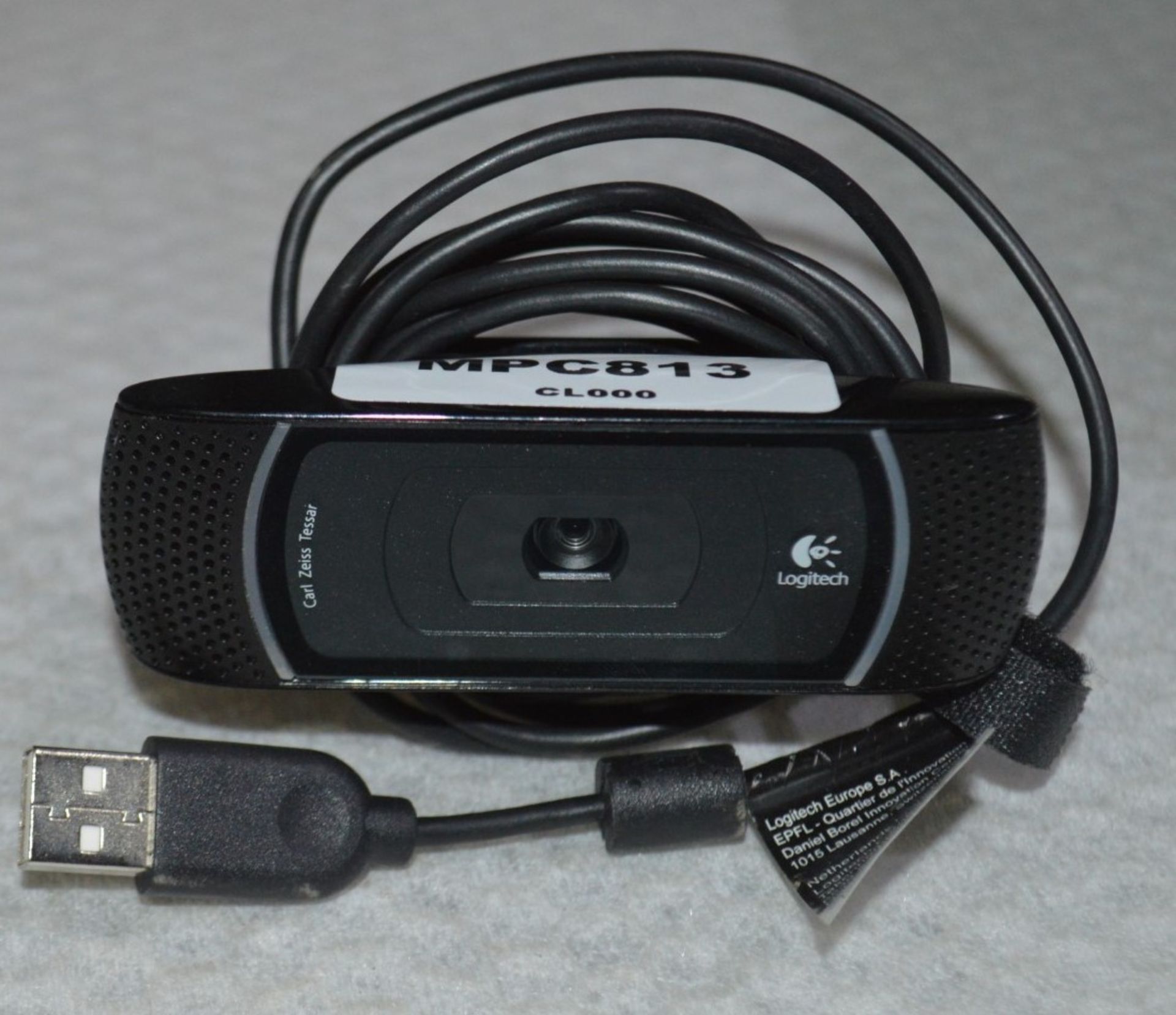 1 x Logitech Full HD 1080p USB Webcam - Ref: MPC813 - CL678 - Location: Altrincham WA14