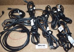 10 x Mini Displayport to Displayport Monitor Cables - Ref: MPC185 P1 - CL678 - Location: