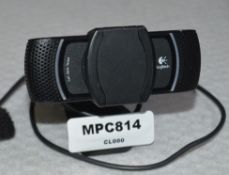 1 x Logitech Carl Zeiss Tessar Webcam - Ref: MPC814 - CL678 - Location: Altrincham WA14