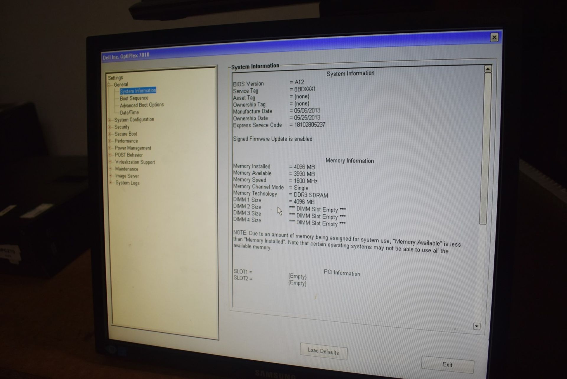 1 x Dell OptiPlex 7010 SFF Desktop PC Featuring an Intel i5-5470 Processor and 4gb Ram - Hard - Image 2 of 8