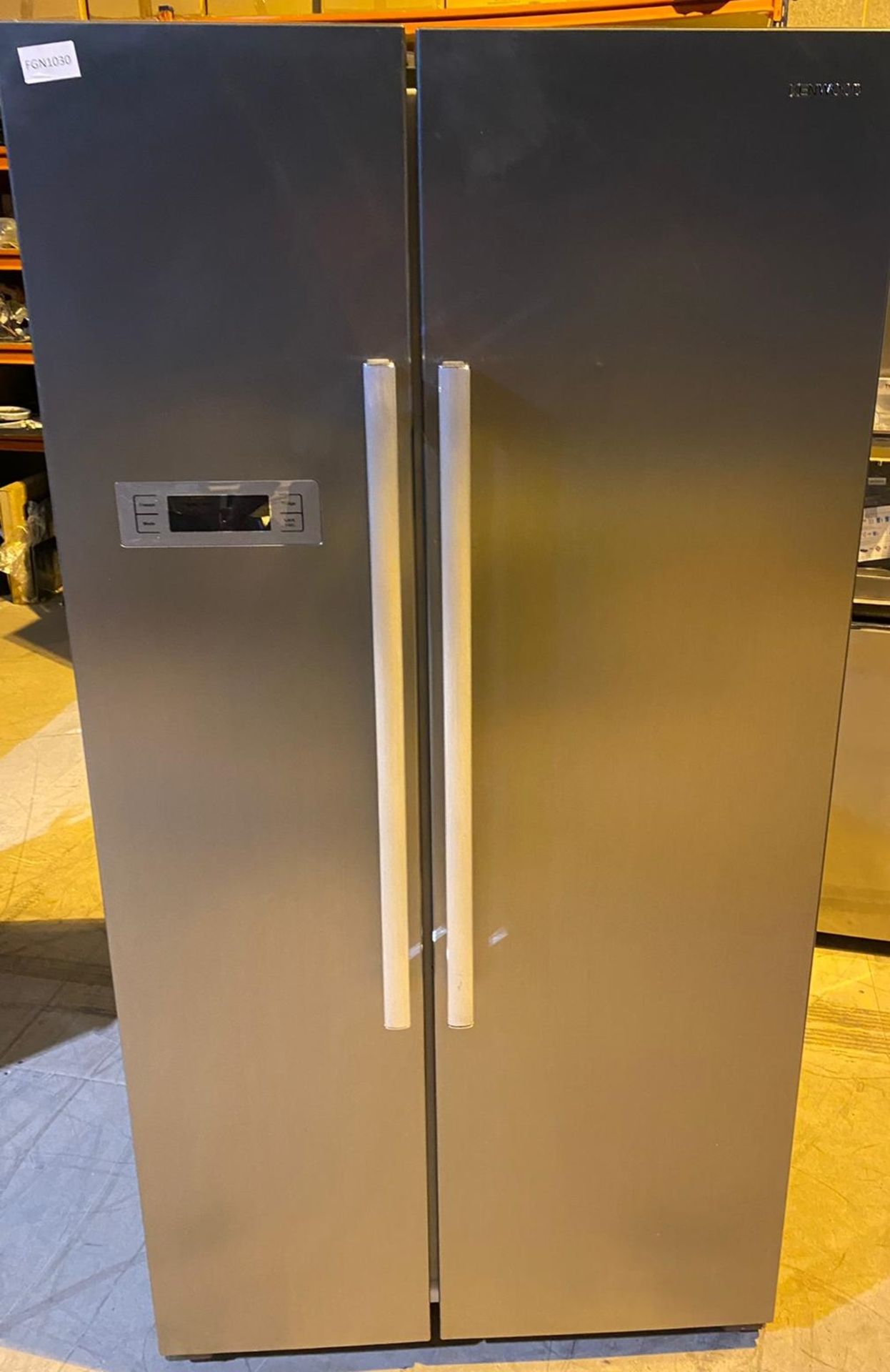 1 x Kenwood KSBSX20 Stainless Steel American Fridge Freezer - Unused With Warranty - RRP £599 - Ref: - Image 2 of 12