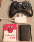1 x Raspberry Pi 3B+ Mini Retro Games Games Computer With Controller, Power Adaptor and 256gb Memory