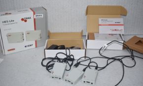 3 x Triax HES Lite TX/RX HDMI Out Units With Cables and Original Box - Ref: MPC579 CG - CL678 -