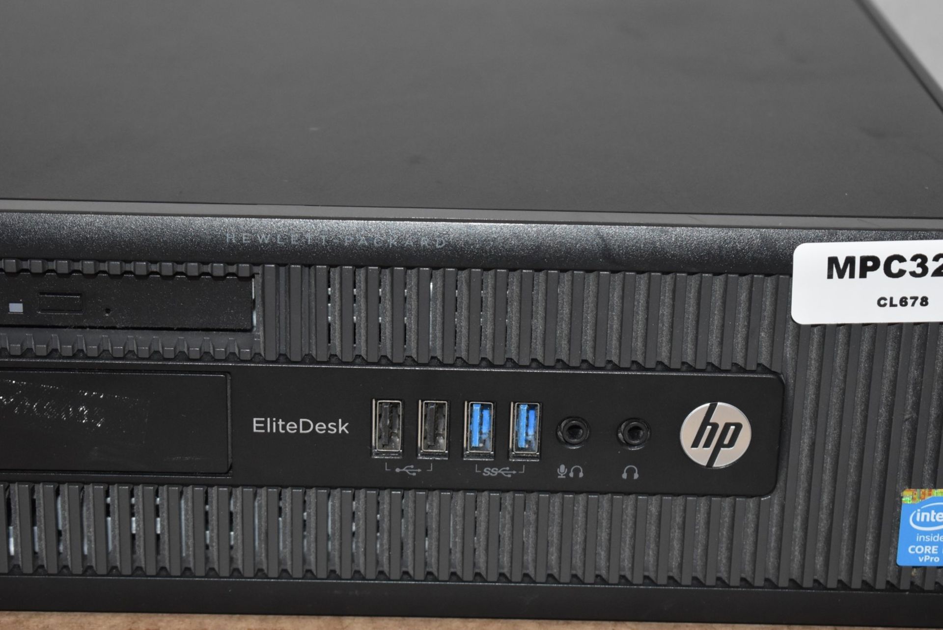 1 x HP Elite Desk 800 G1 SFF Desktop PC - Features an Intel i7-4790 3.6hz Quad Core Processor, 8gb - Image 8 of 8