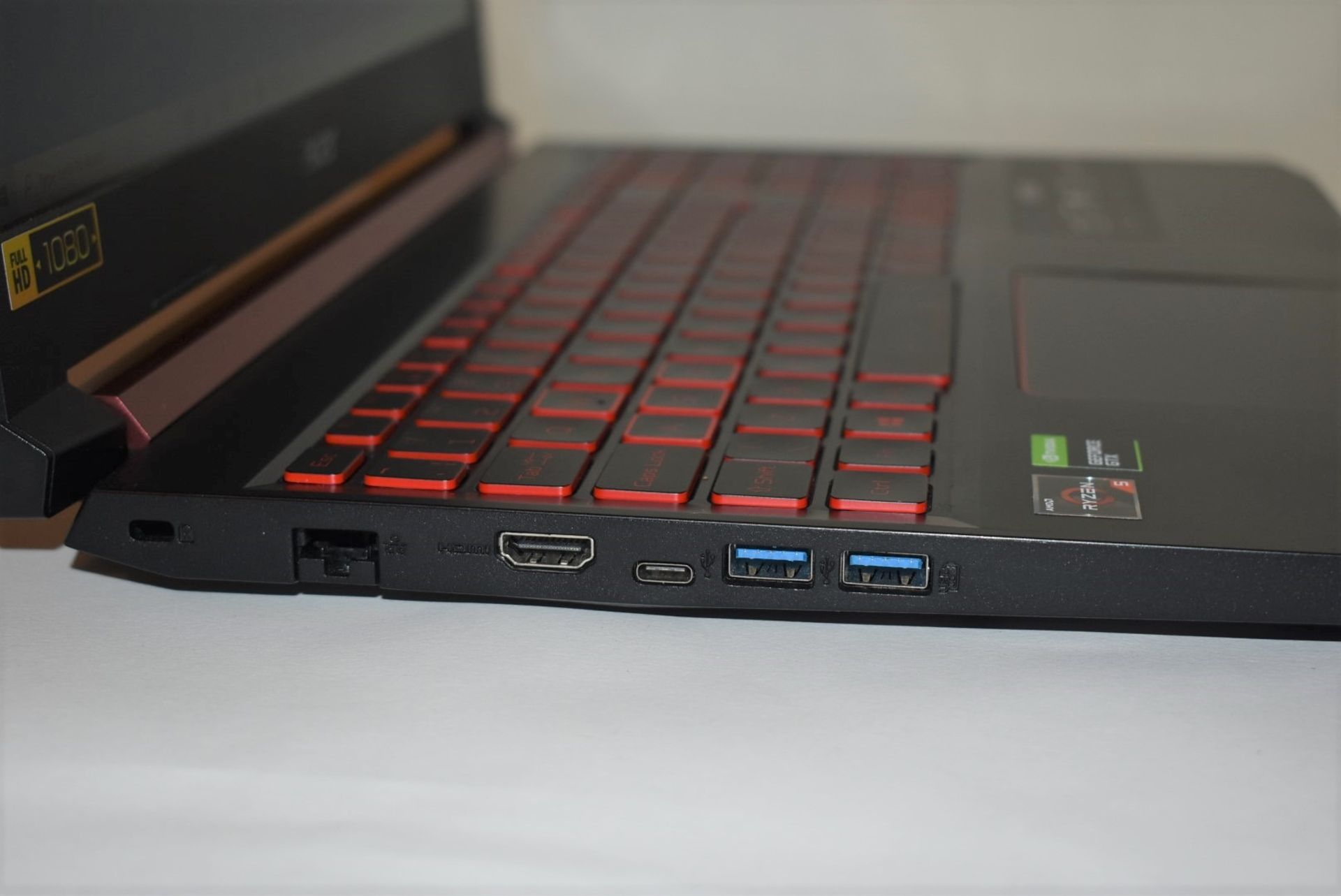 1 x Acer Nitro 5 Gaming Laptop - Features Ryzen 5 Processor, 16g DDR4 Ram, 250gb M.2 System SSD, - Image 14 of 20