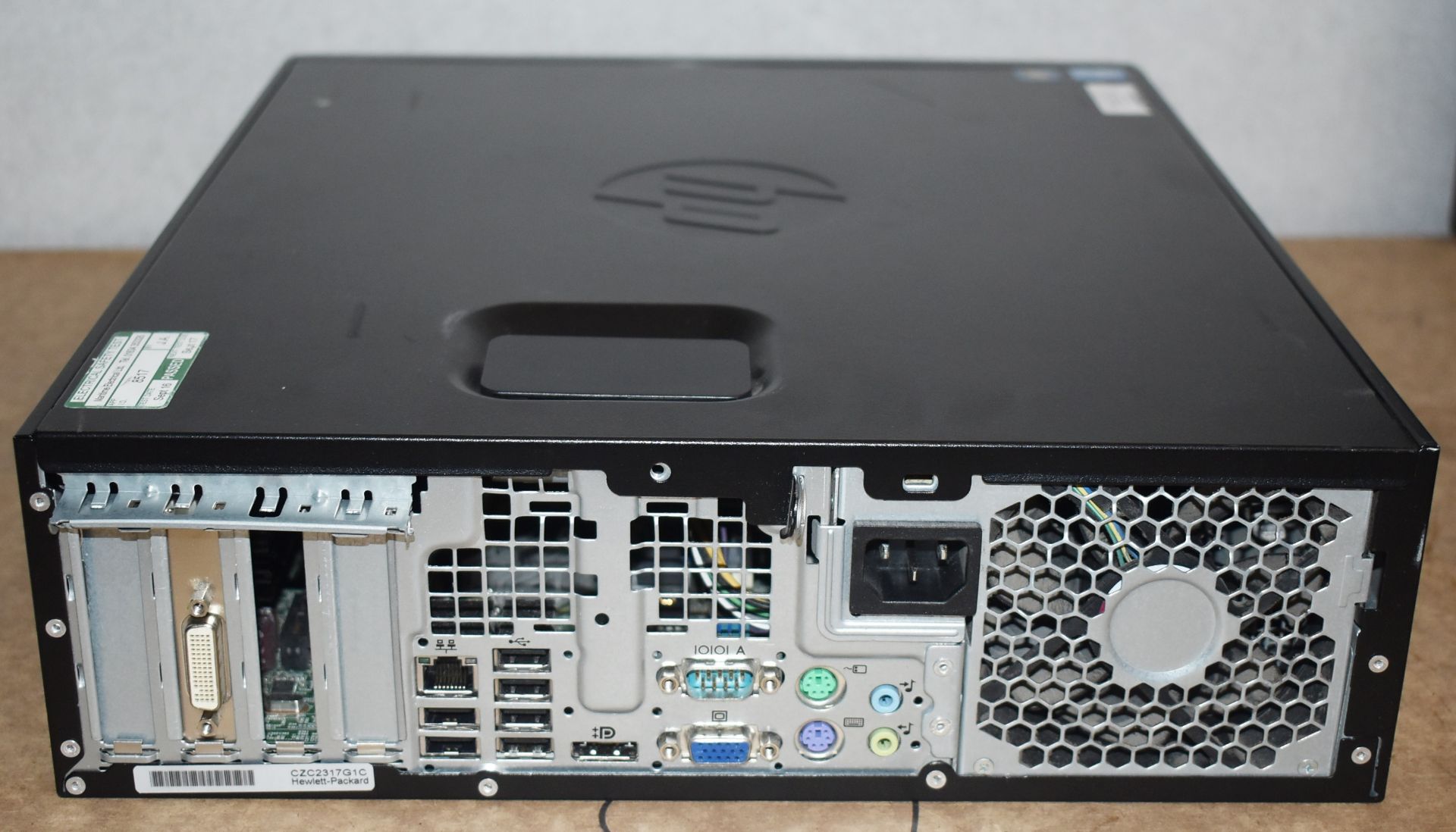 1 x HP Compaq 6200 Pro SFF Desktop PC - Features an Intel i5-24900 3.1Ghz Processor, 4gb Ram and - Image 3 of 7