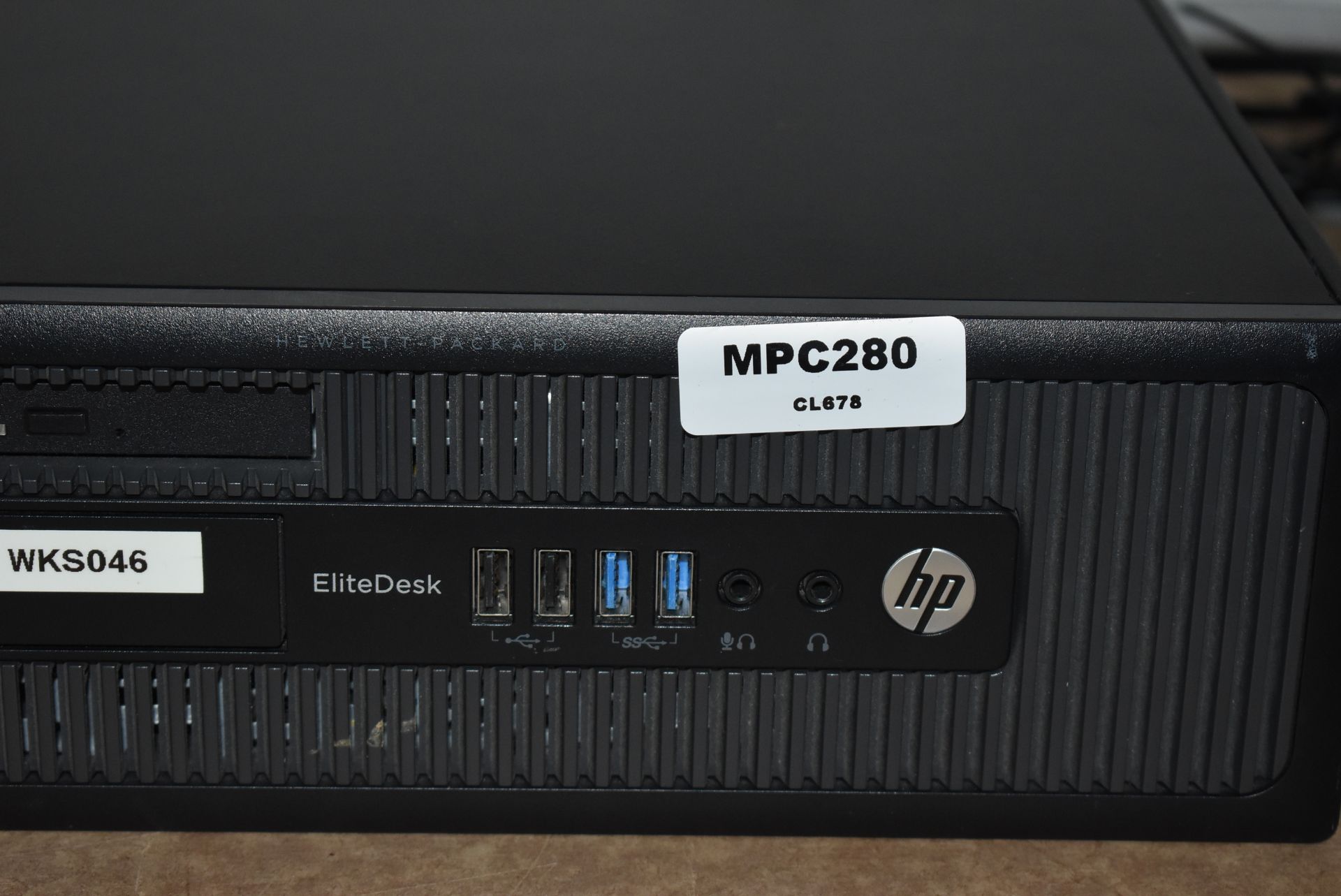 1 x HP Elite Desk 800 G1 SFF Desktop PC - Features an Intel i7-4770 3.4Ghz Quad Core Processor, 10gb - Image 2 of 8