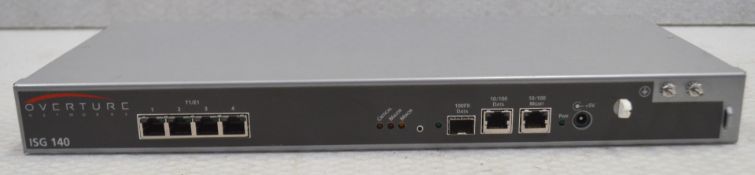1 x Overture ISG 140M 5266-900/ 4 Port Carrier Ethernet over 10/100 - CL011 - Ref: DNW317 / WH3 -