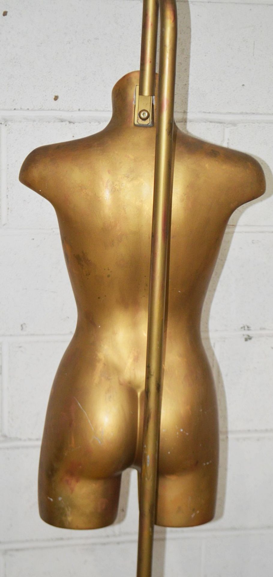 1 x Mannequin With An Aged Gold Finish - 170cm Tall  - Ref: MHB156 - CL670 - Location: Altrincham - Image 4 of 5