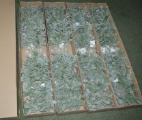 5 x Boxes Of Artificial Premium Chrysanthemum Leaves - 120 x Pieces For Commercial Displays Etc