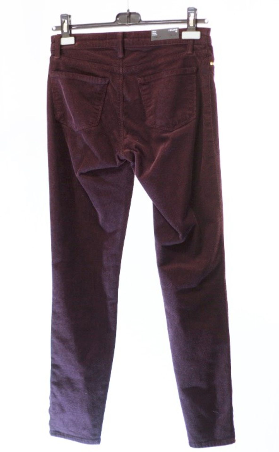 1 x J Brand Blackberry Corduroy Jeans - Size: 8 - Material: 56% Cotton, 37% Modal, 6% Polyester, - Image 5 of 6
