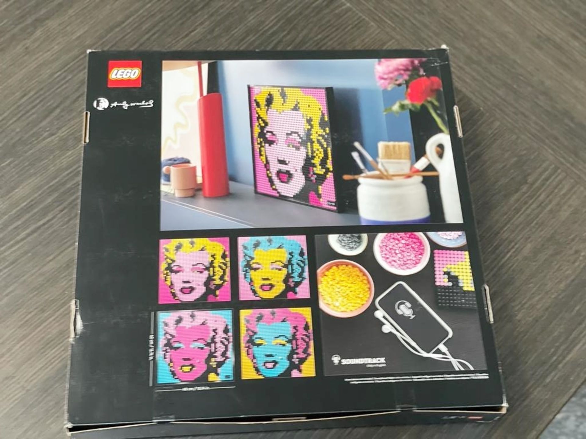 1 x Lego Art 31197 Andy Warhol's Marilyn Monroe set - Brand New RRP £90.00 - CL987 - Ref: - Image 2 of 3
