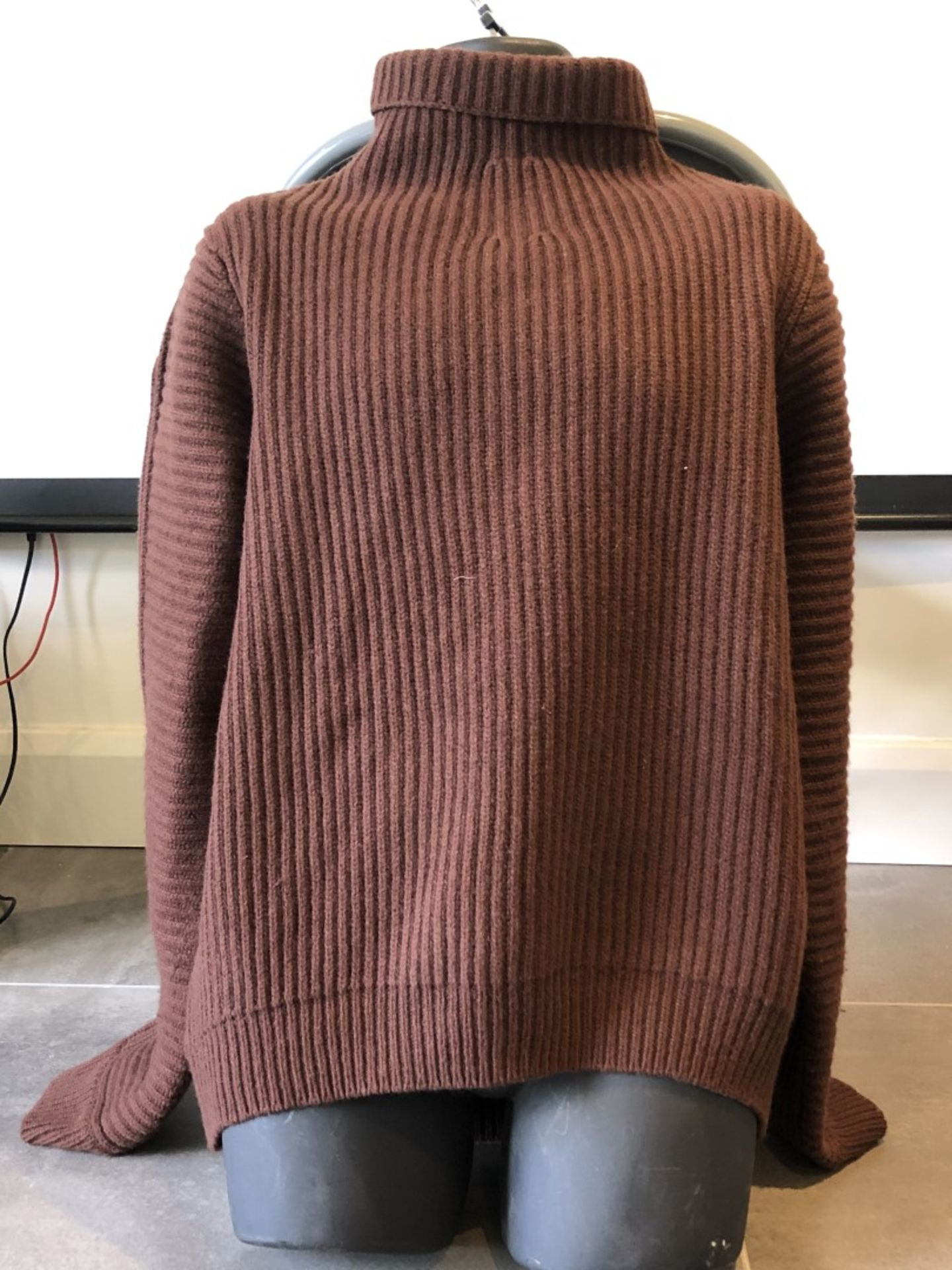 1 x Men's Genuine Acne Studios Jumper In Brown - Preowned - Ref: JS186 - NO VAT ON THE HAMMER