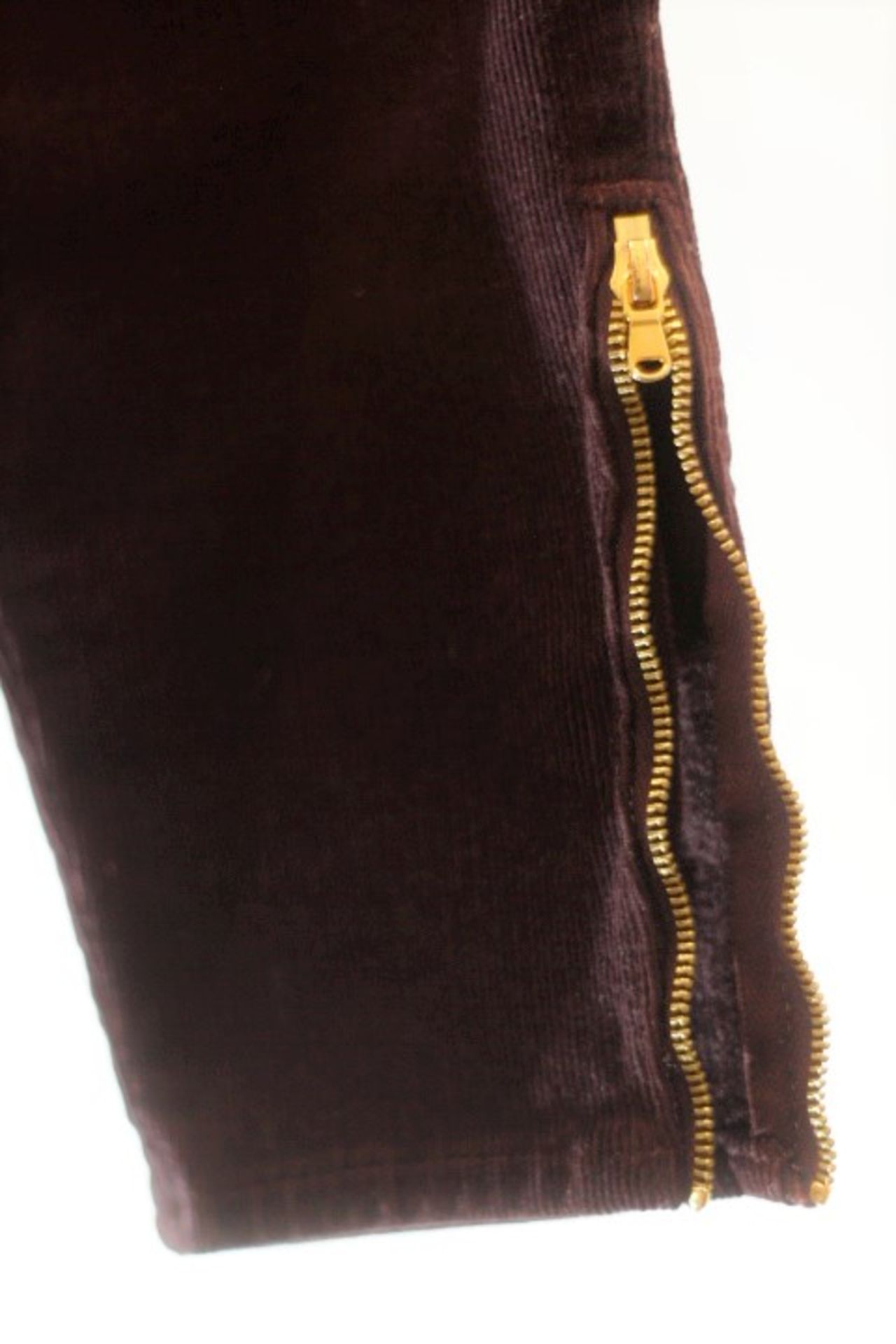 1 x J Brand Blackberry Corduroy Jeans - Size: 8 - Material: 56% Cotton, 37% Modal, 6% Polyester, - Image 3 of 6