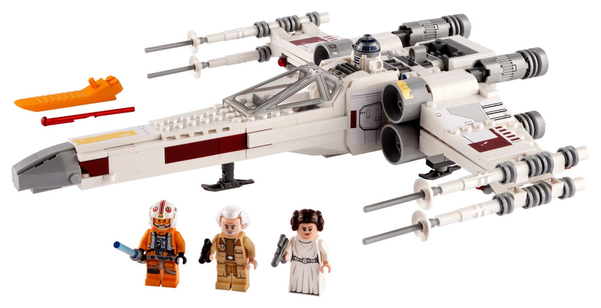 1 x Lego Star Wars Luke SkyWalker X  Wing Fighter 75301 - Brand New - RRP £70.00 - CL987 - Ref: