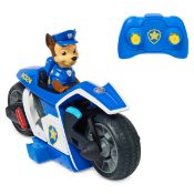 1 x Paw Patrol The Movie Chase RC Motorcycle - Brand New - CL987 - Ref: HRX124  - Location: