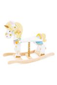 1 x Petilou Le Toy Van Rocking Unicorn Carousel - Brand New RRP £82.95 - CL987 - Ref: HRX139  -