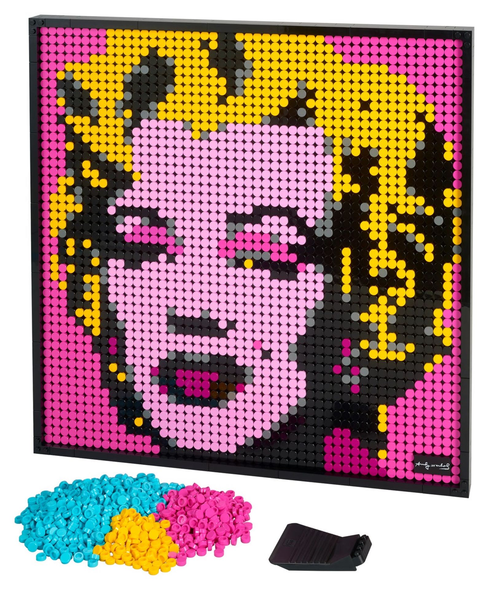 1 x Lego Art 31197 Andy Warhol's Marilyn Monroe set - Brand New RRP £90.00 - CL987 - Ref: