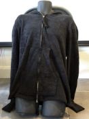 1 x Men's Genuine Thom/Krom Hoodie In Black - Size (EU/UK): L/L - Preowned - Ref: JS192 - NO VAT