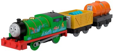 1 x Percy And The Tanker Motorized Train - Brand New - CL987 - Ref: HRX173  - Location: Altrincham