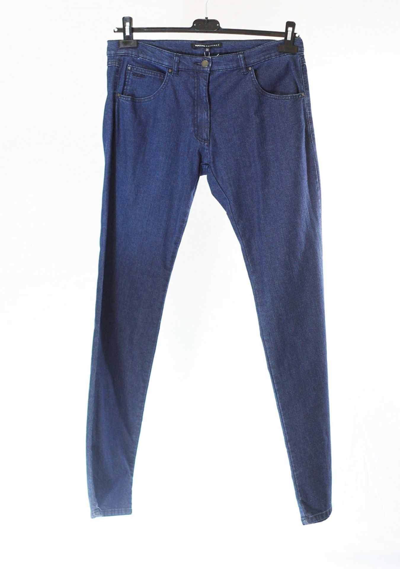 1 x Natan Denim Jeans - Size: 31 Waist - Material: 90% Cotton, 8% Polyester, 2% Elastane - From a