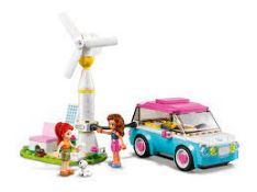 1 x Lego Friends Olivia's Electric Car 41443 - CL987 - Ref: HRX122  - Location: Altrincham WA14 Ages