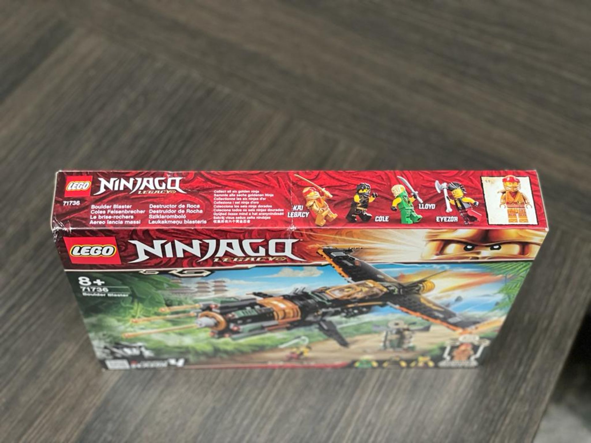 1 x Lego 71736 NINJAGO Legacy Boulder Blaster Aeroplane Toy with Prison and Collect ible Gold - Image 2 of 4