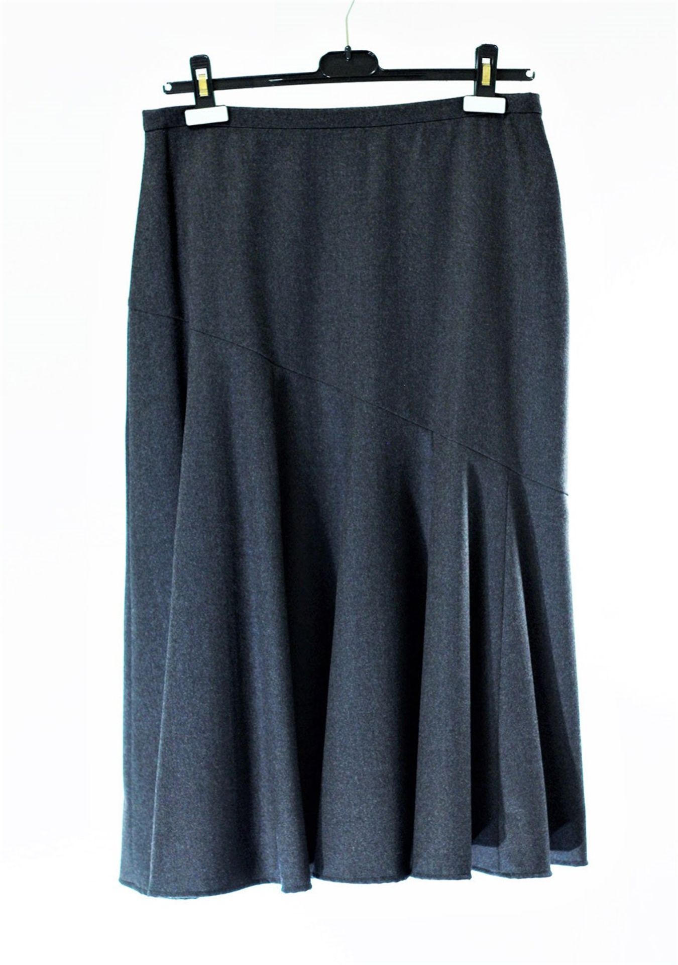 1 x Anne Belin Dark Grey Skirt - Size: 18 - Material: 100% Wool - From a High End Clothing - Image 7 of 9