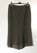 1 x Anne Belin Green Skirt - From A High End Clothing Boutique In The Netherlands