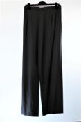 1 x Natan Plus Black Slacks - Size: 24 - Material: 55% viscose, 40% Virgin Wool, 5% Elastane -