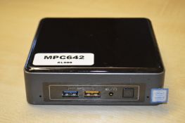 1 x Intel NUC Mini PC Featuring Intel i5-7260u 3.4Ghz Processor, 8GB DDR4 2133Mhz Ram, Intel Iris