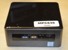 1 x Intel NUC Mini PC Featuring Intel i7-8559u Quad Core 3.7Ghz Processor, 8GB DDR4 2400Mhz Ram,