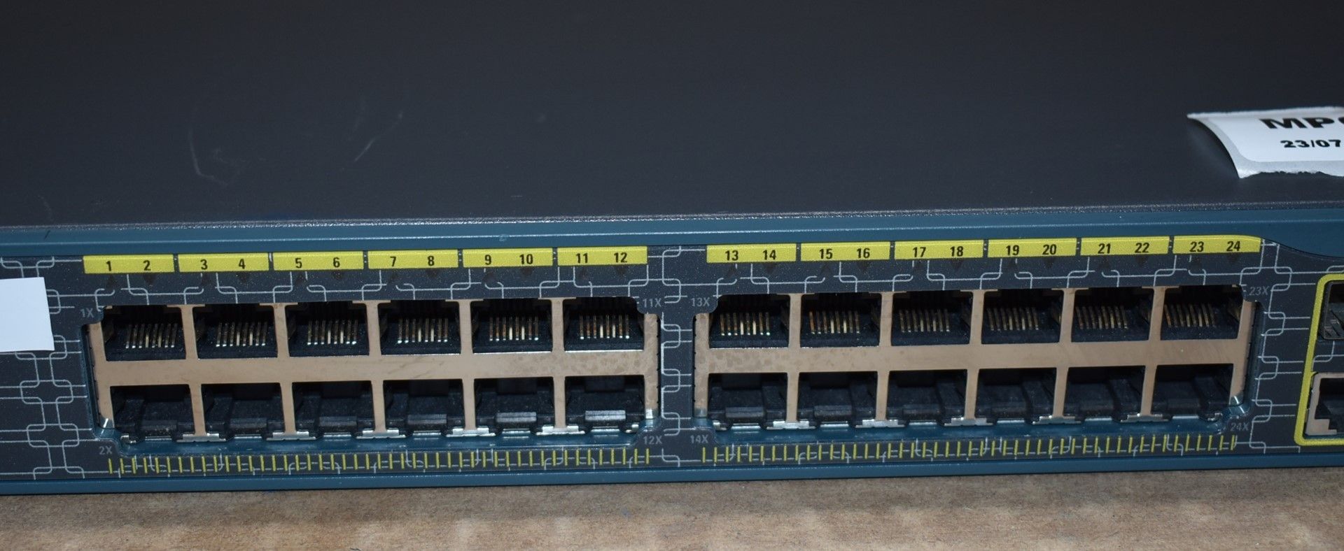 1 x Cisco Catalyst 24 Port Ethernet Switch - Model WS-2960+24TC-S V01 - Includes Power Cable - - Image 3 of 6